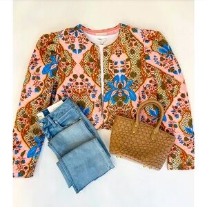 NWT Anna Cate Cropped Jacket. Size XS